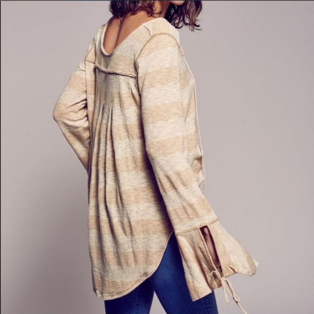 NWOT Free People We the Free Africa Tee in Sunshower Combo, XS